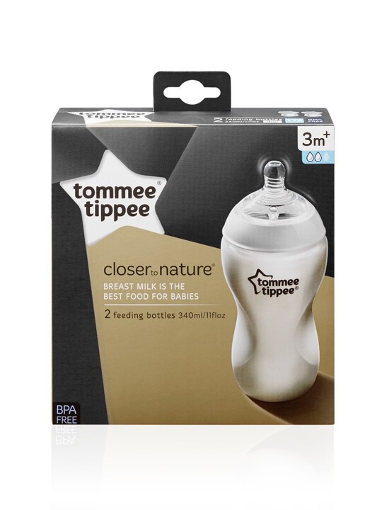 Tommee Tippee Closer To Nature 2 x 340ml image number 2